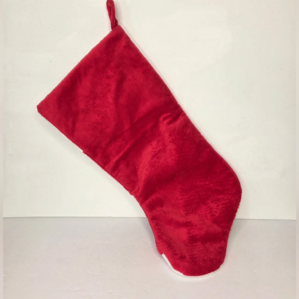 Dan Dee Rudolph The Red Nosed‎ Reindeer Christmas Stocking Embroidery
